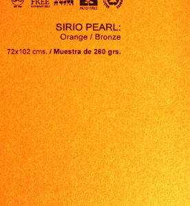 SIRIO PEARL ORANGE/BRONZE