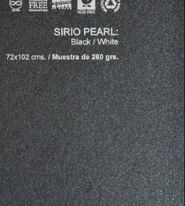 SIRIO PEARL BLACK/WHITE