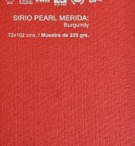 SIRIO PEARL MERIDA BURGUNDY