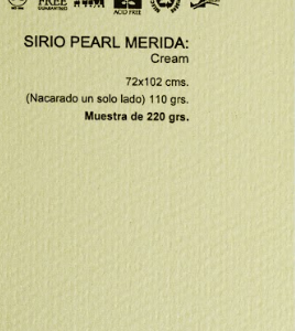 SIRIO PEARL MERIDA CREAM